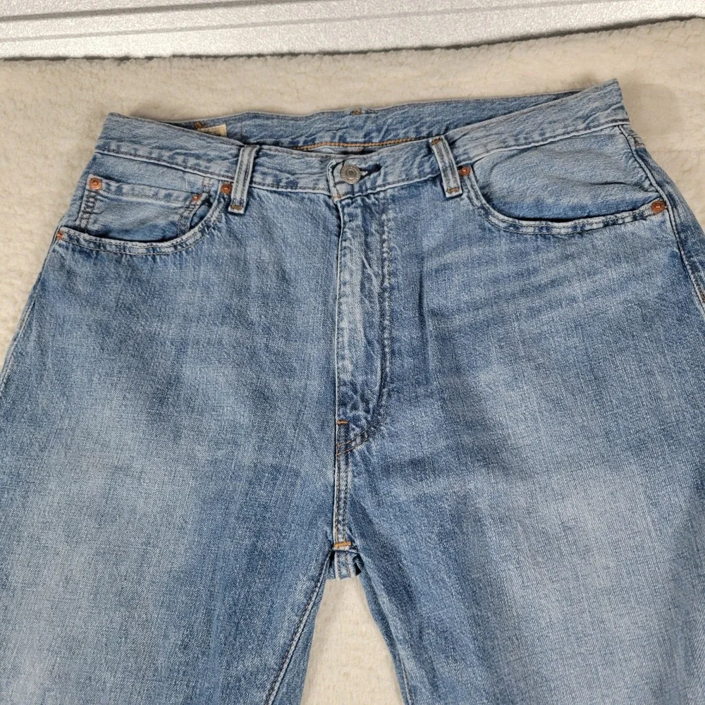 Levi's 559 Relaxed Straight Jeans Mens Size 36x30 Blue Medium Wash Denim Pants
